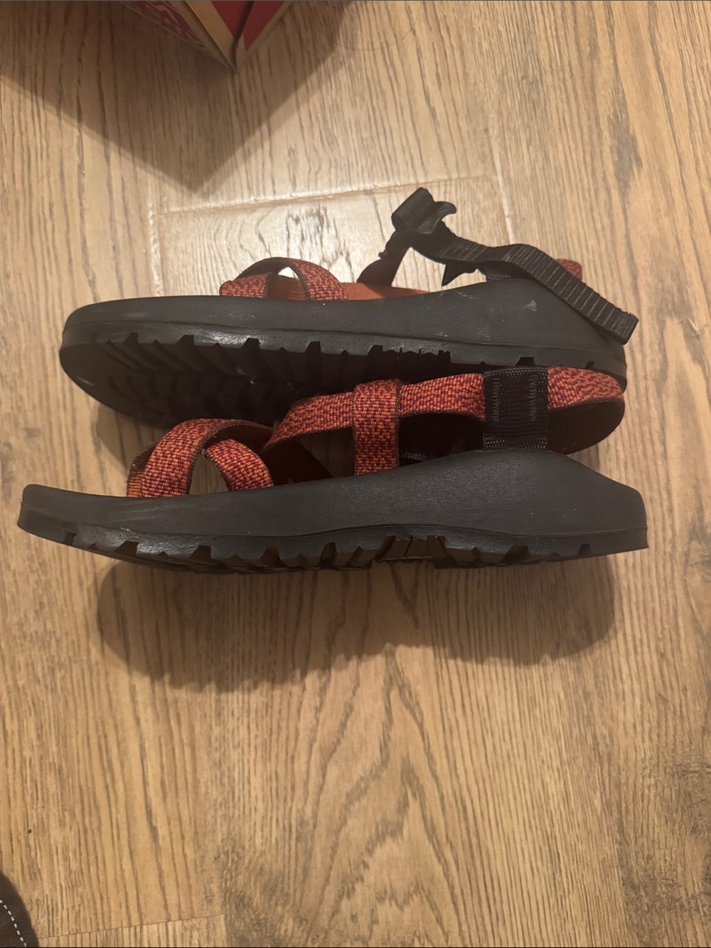 Chaco Women’s Orange Sport Sandals with Adjustable Straps - Picture 5 of 5
